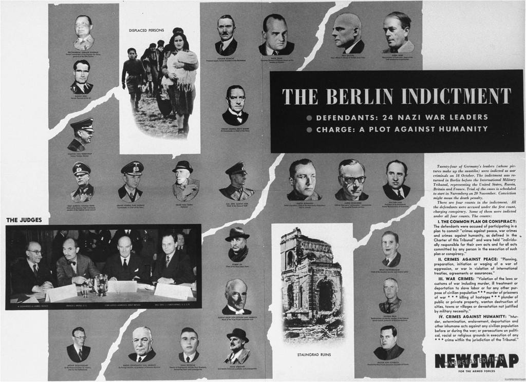 Insert for American soldiers published in Newsmap for the Armed Forces